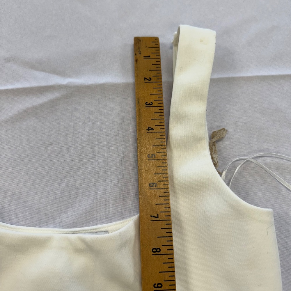 Mable Bubble Dress White Size S - Picture 8 of 9